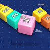 Thumbnail game - Cubes 2048.io
